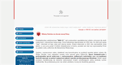 Desktop Screenshot of max-el.com.pl
